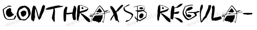 ConthraxSb Regula字体转换